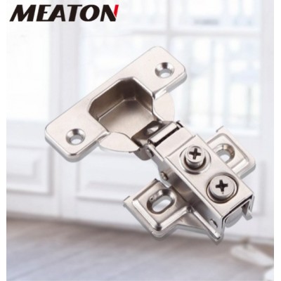 Meaton 110 Degree Hinge Hydraulic Hinge With Short Arm Slide On American Cabinet Hinge